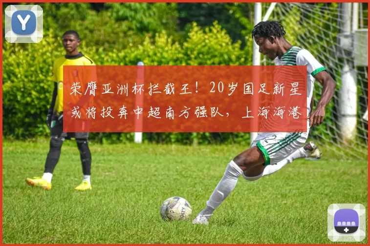 荣膺亚洲杯拦截王！20岁国足新星或将投奔中超南方强队，上海海港意外落选_杨希_赛事