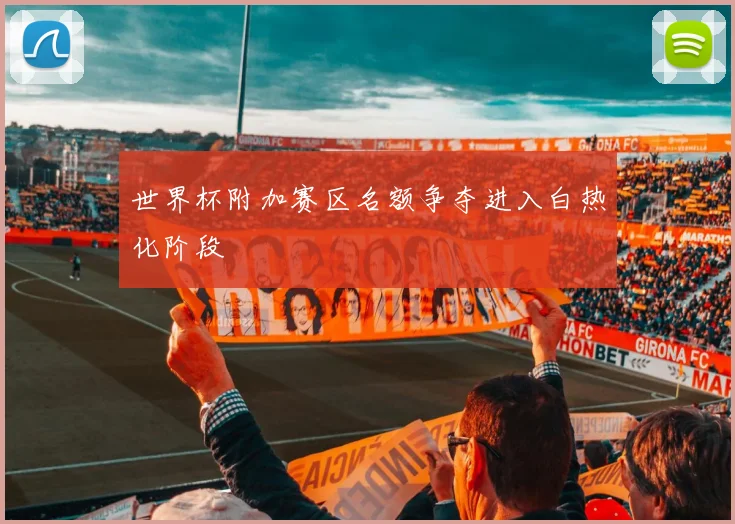 世界杯附加赛区名额争夺进入白热化阶段